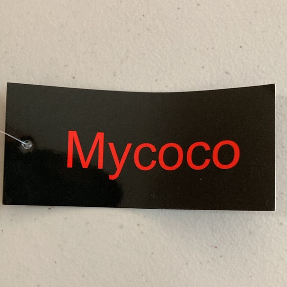 Mycoco Women's One Shoulder Black one piece Swimsuit. Size 10 - Picture 8 of 11